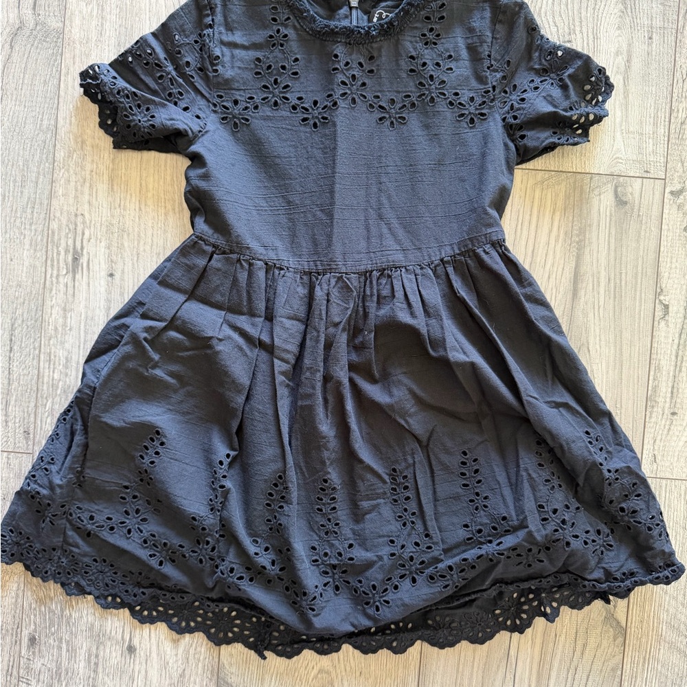 Charming Black Kids Dress